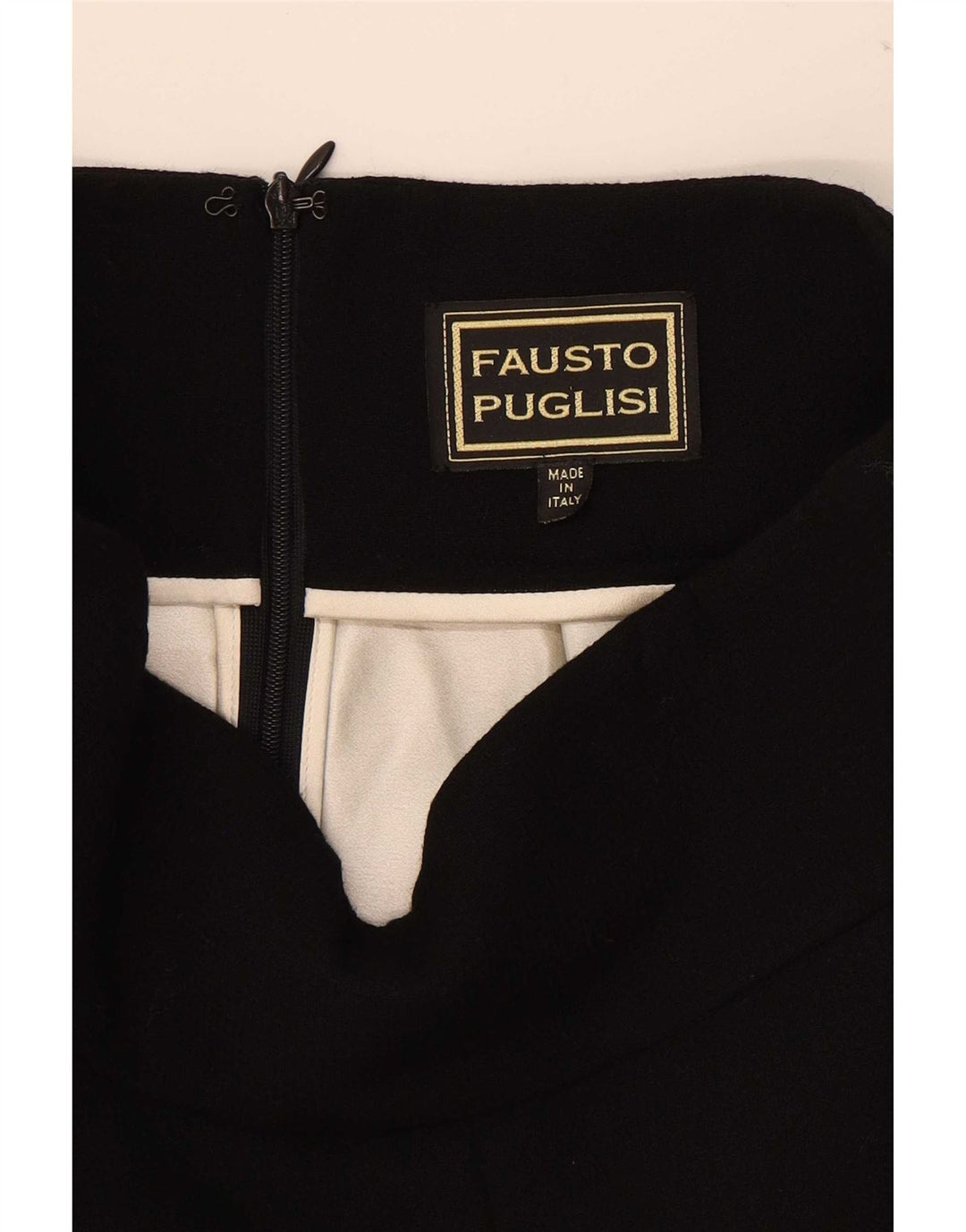 Fausto Puglisi ženska mini plisirana suknja W29 srednje crna