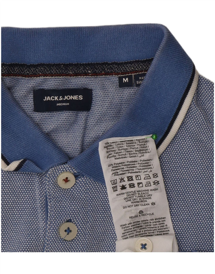 Jack & Jones muška polo majica srednje plavi pamuk