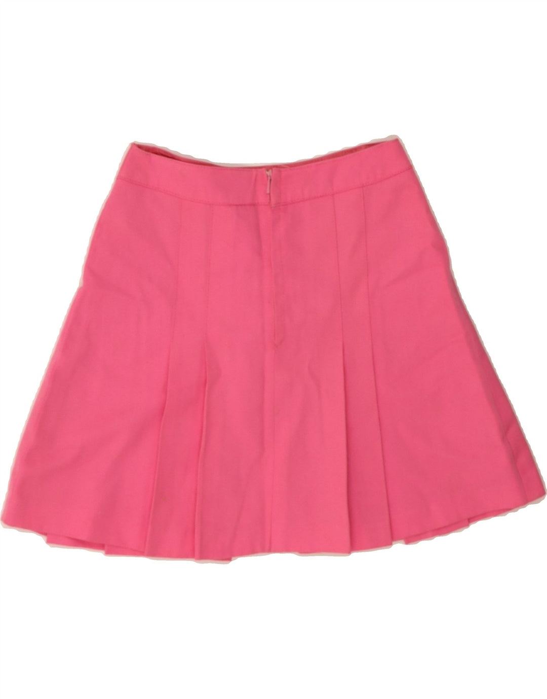 TREVIRA Womens Mini Skirt W24 XS Pink Polyester Vintage Trevira and Second-Hand Trevira from Messina Hembry 