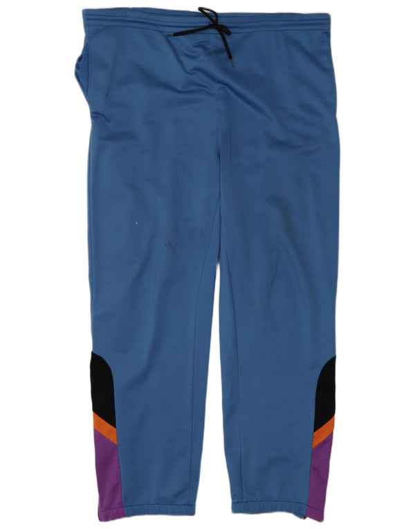 Reebok muške hlače za trenirku Large Blue Colourblock poliester