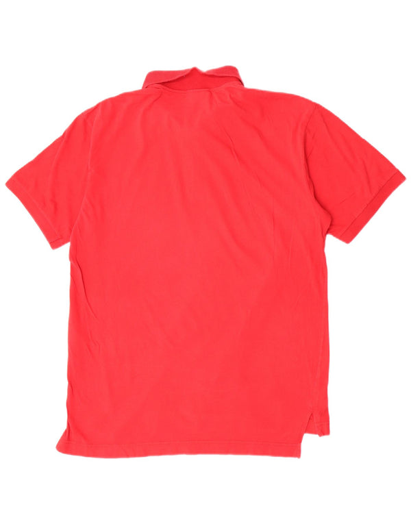 Adidas muška polo majica UK 42/44 veliki crveni pamuk