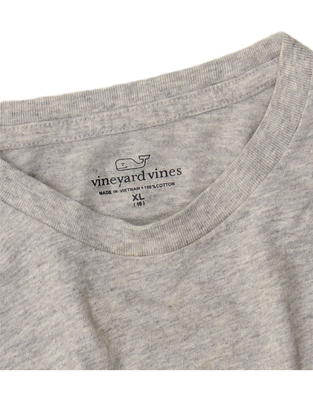 VINEYARD VINES Majica kratkih rukava s grafičkim motivima za dječake 15-16 godina XL u sivoj boji