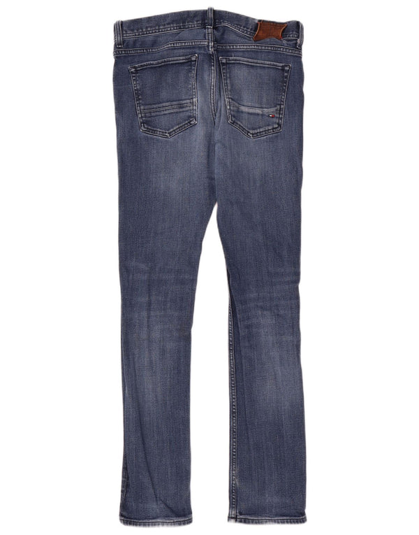 Tommy Hilfiger Ženske Bleecker uske traperice W30 L32 Plavi pamuk