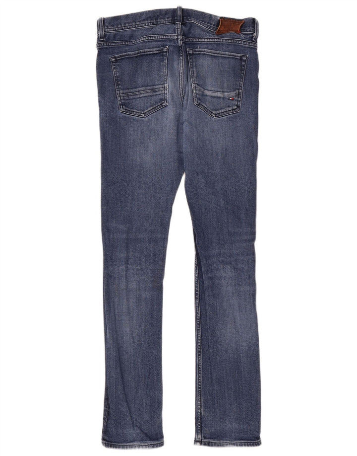 Tommy Hilfiger Ženske Bleecker uske traperice W30 L32 Plavi pamuk