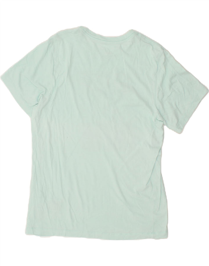 NIKE Mens Graphic T-Shirt Top Medium Blue Cotton Vintage Nike and Second-Hand Nike from Messina Hembry 