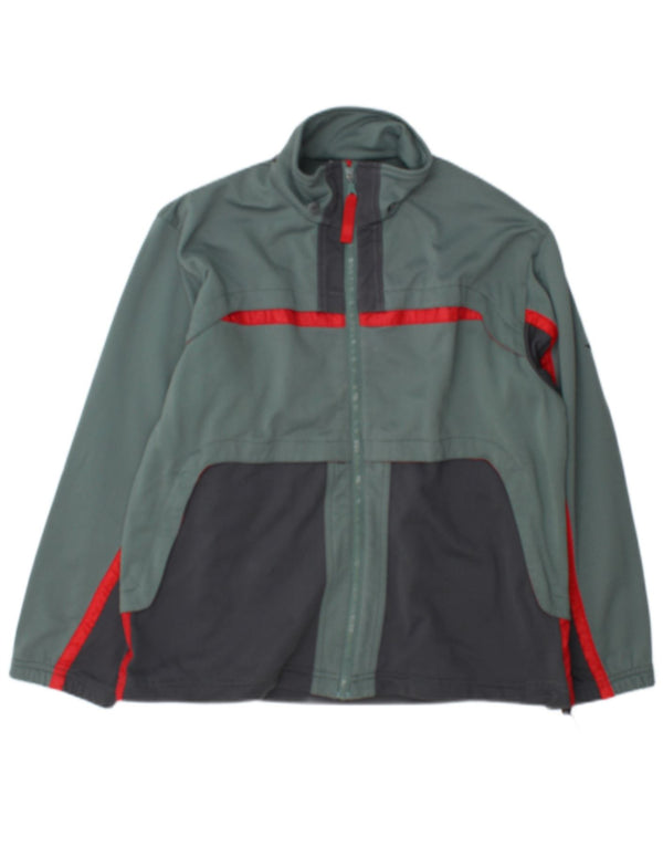 Diadora Boys Gornja jakna trenirke 14-15 godina Green Colourblock Poliester
