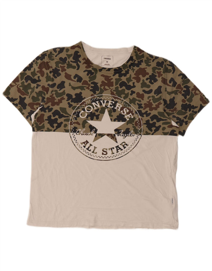Converse Muška majica kratkih rukava Chuck Taylor Graphic T-Shirt Srednje bijeli pamuk