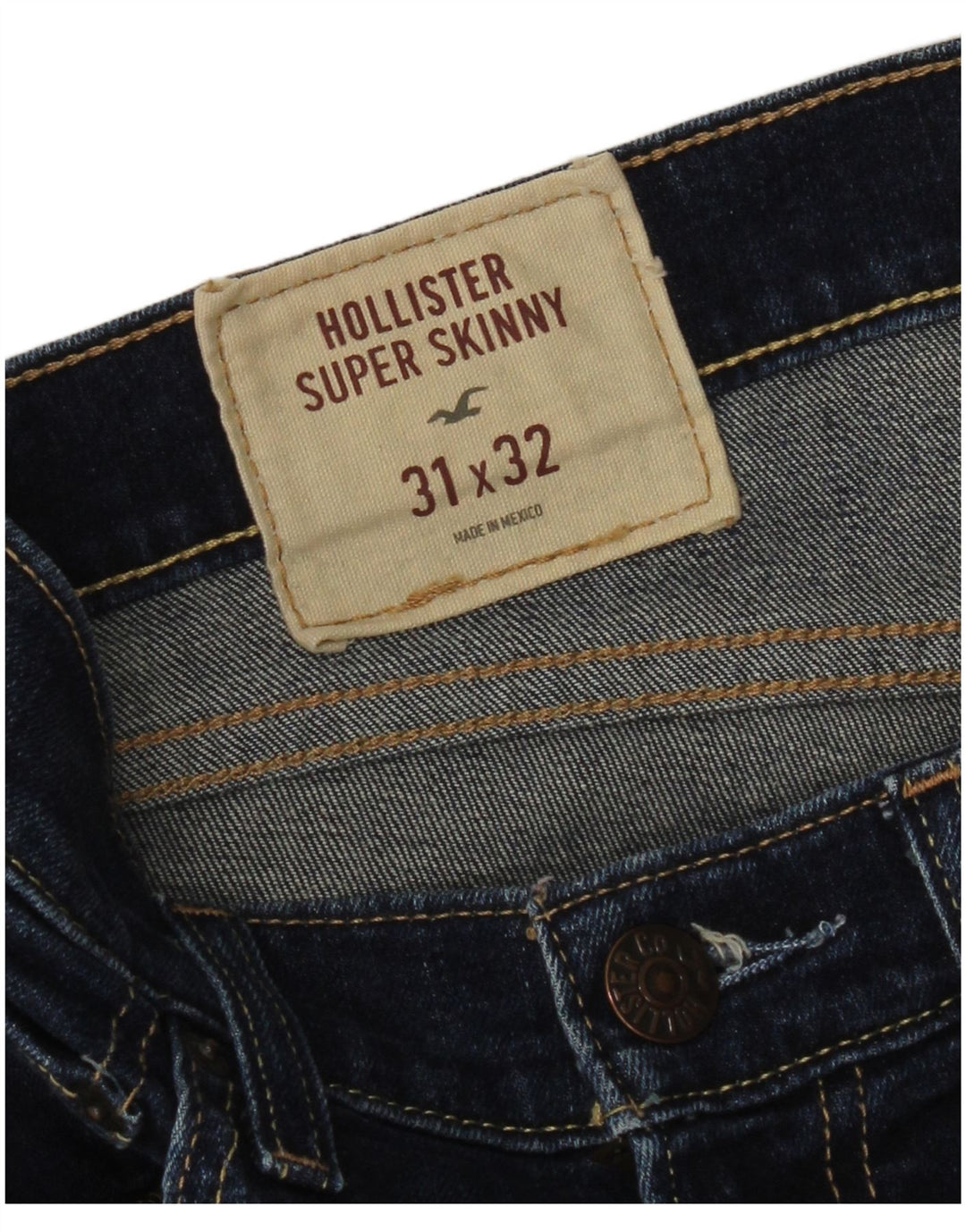 Hollister ženske super skinny traperice W31 L32 plave