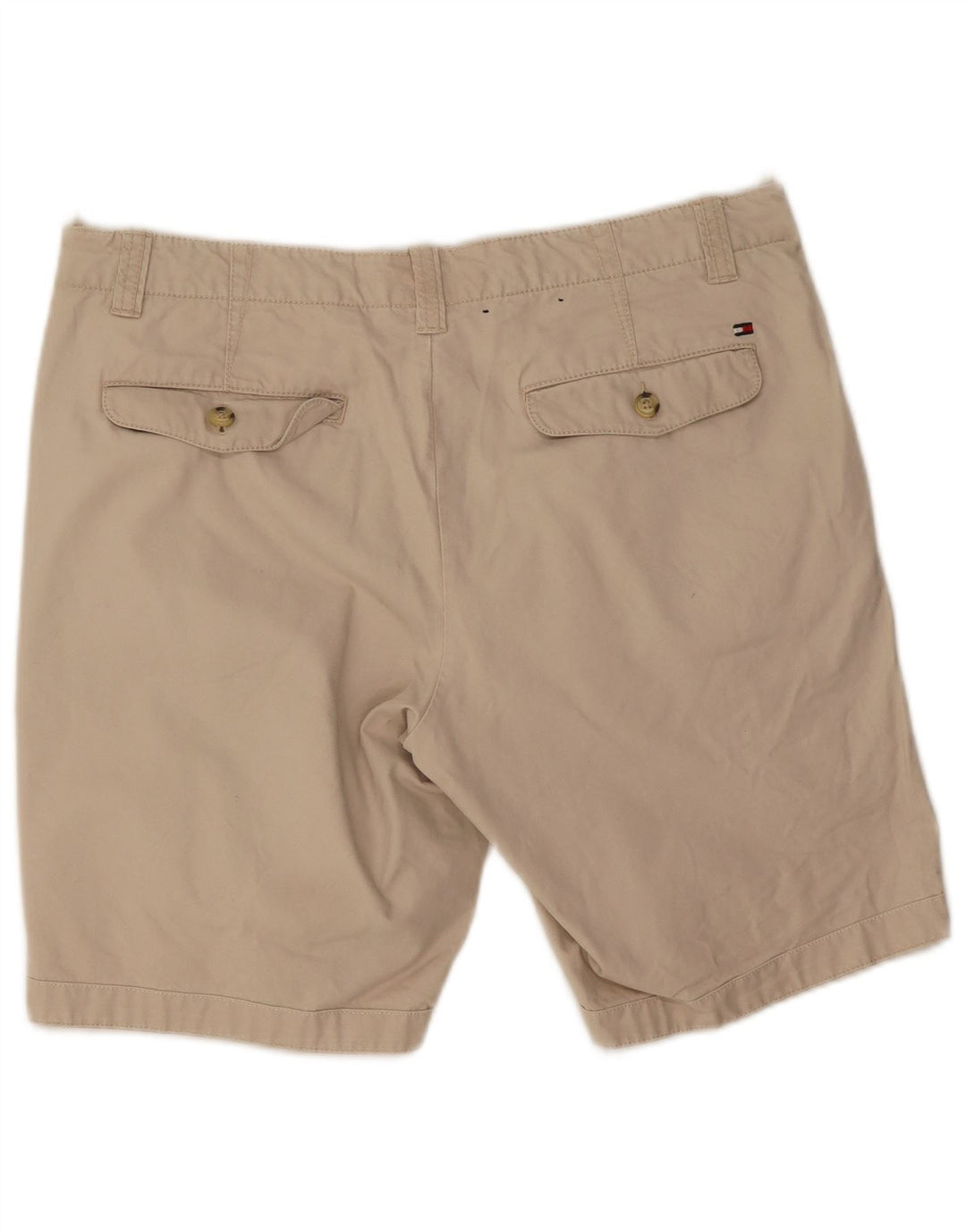 Tommy Hilfiger muške kratke chino hlače standardnog kroja W32 srednje bež boje