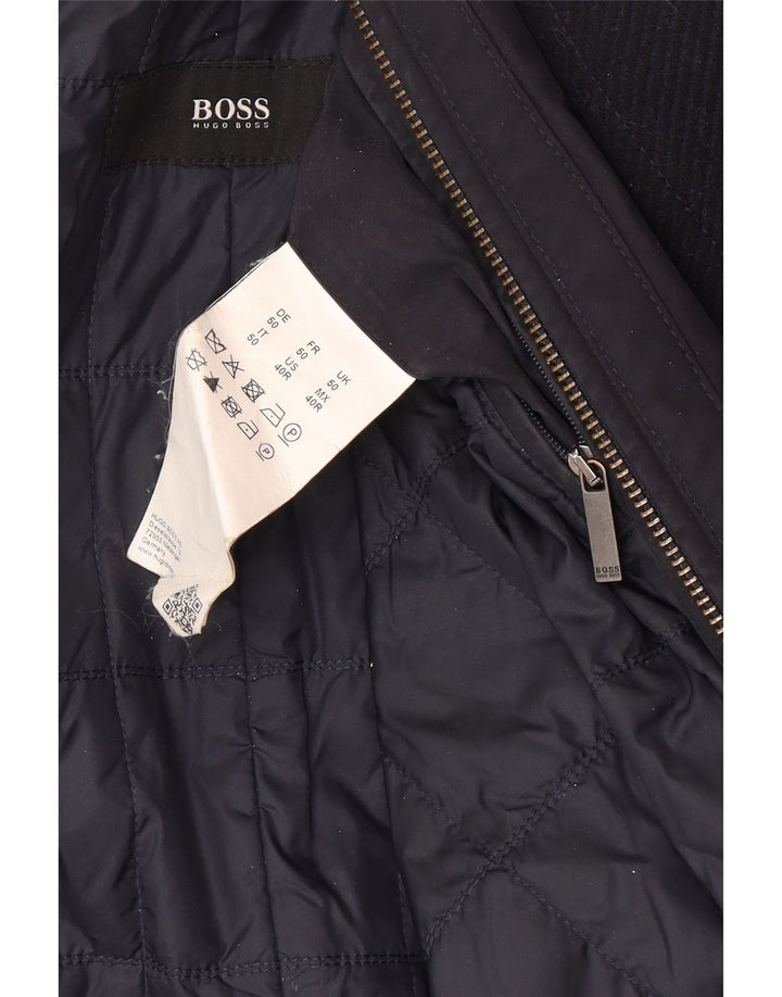 Hugo Boss Muški kaput EU 50 Large tamnoplava vuna