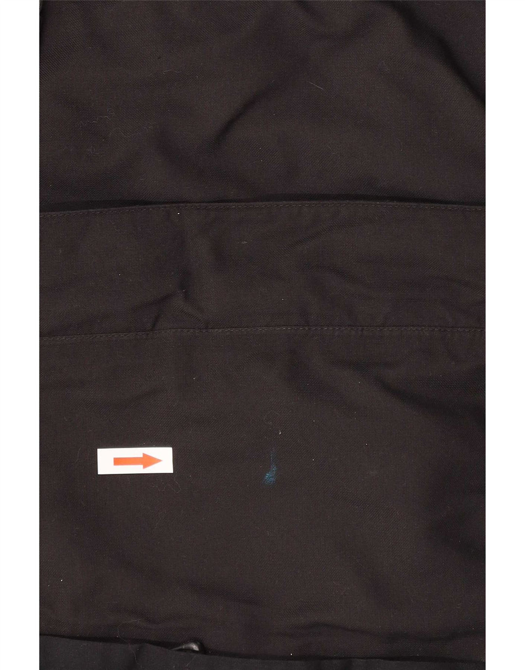 The North Face ženska kišna jakna s kapuljačom UK 12 Srednji crni najlon