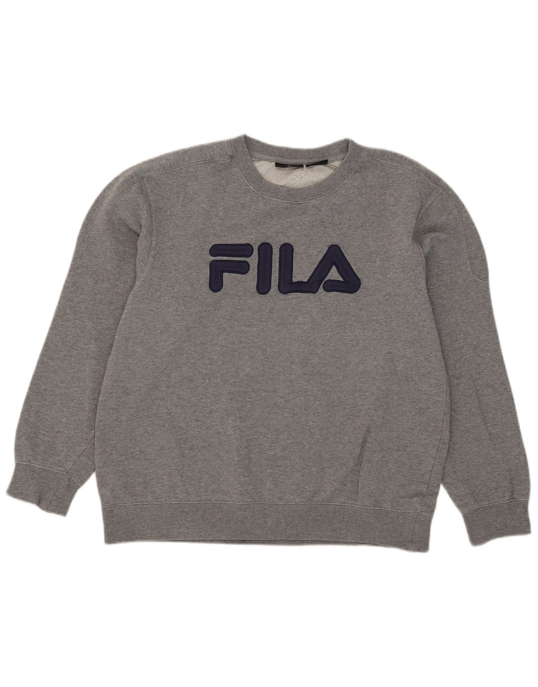 Fila muška majica s grafičkim motivima, veliki sivi pamuk