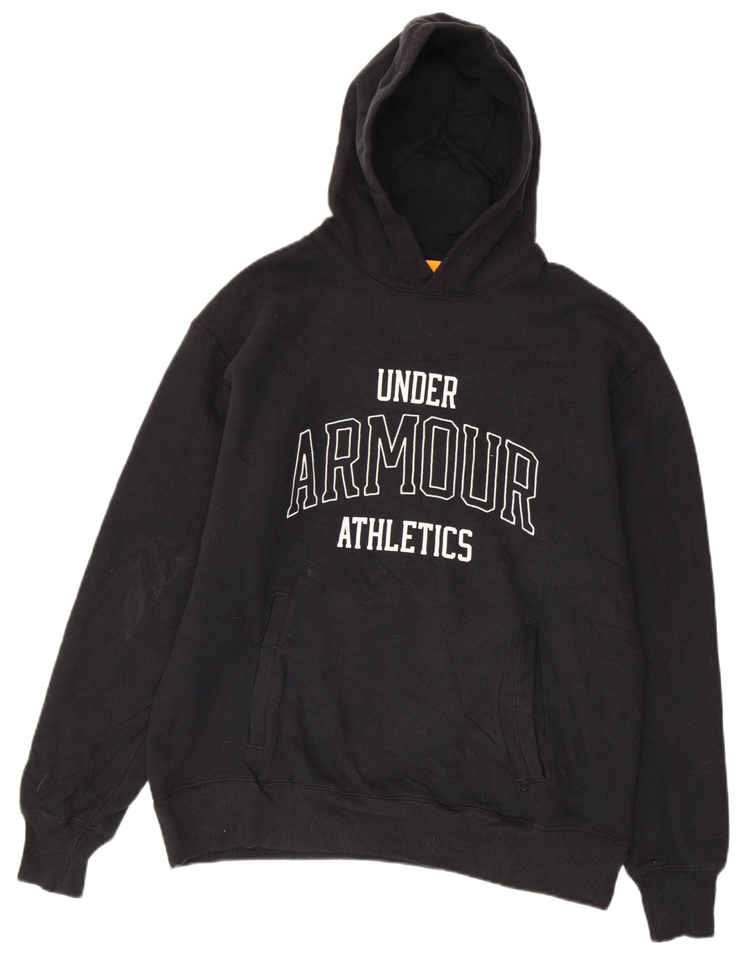 Under Armour muška majica s kapuljačom srednje veličine, crni pamuk