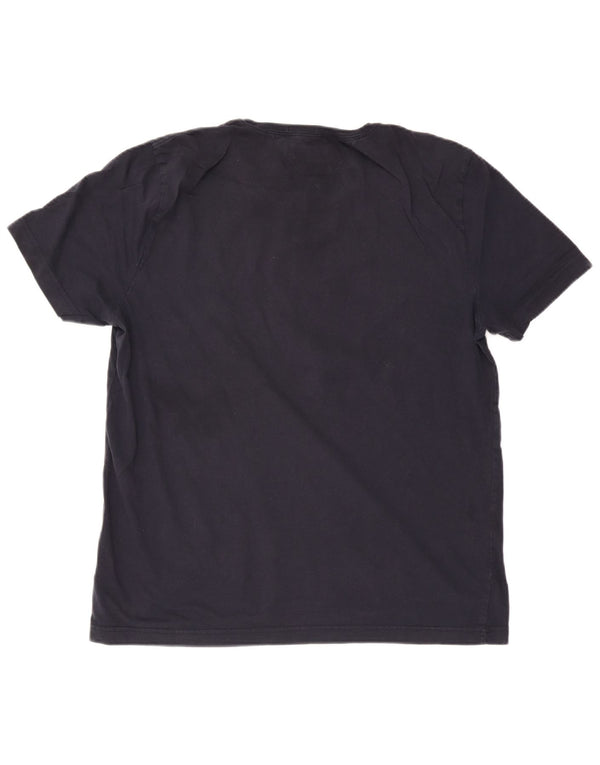 Tommy Hilfiger Top majica kratkih rukava 2XL tamnoplavi pamuk
