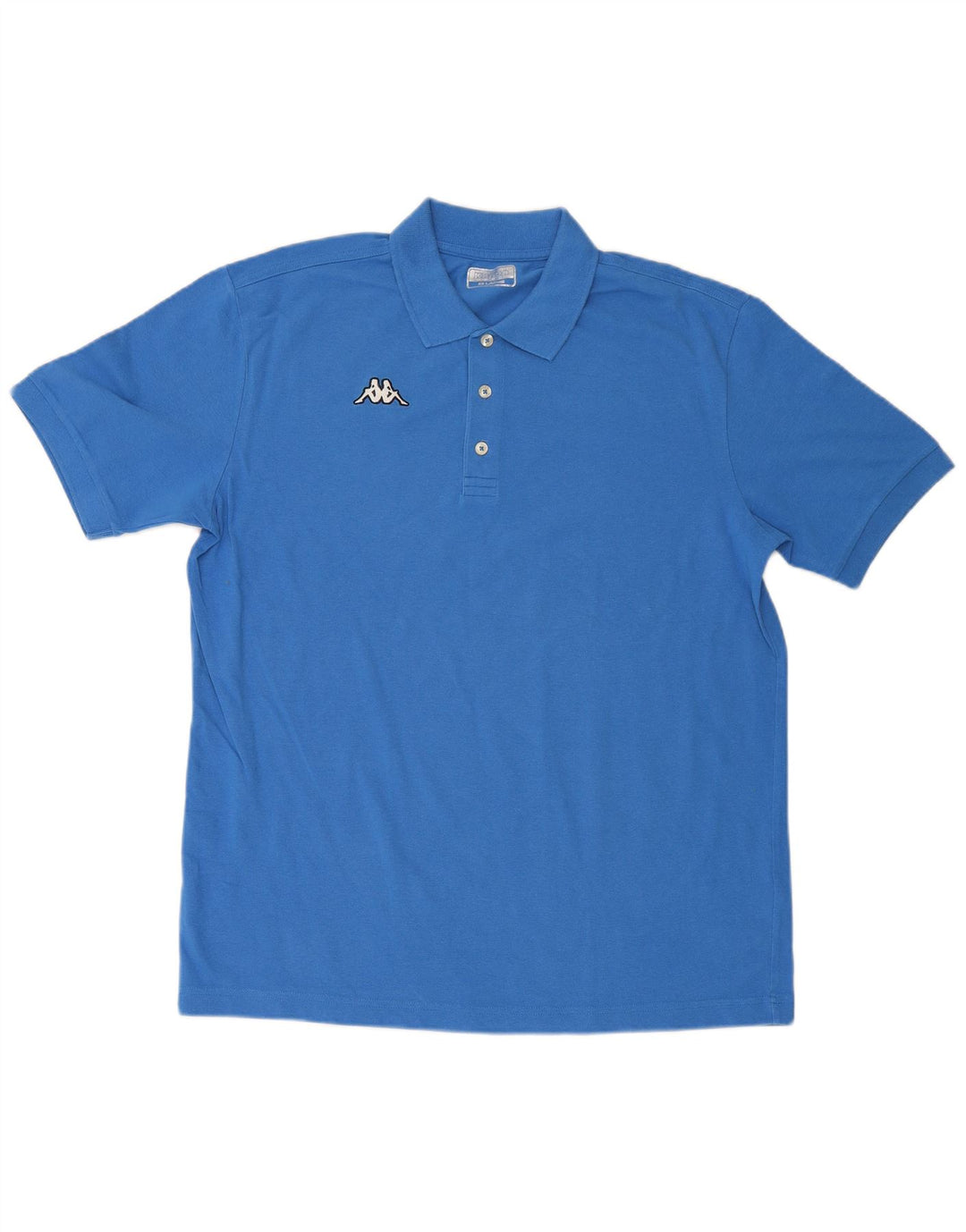 KAPPA Mens Polo Shirt 2XL Blue Cotton