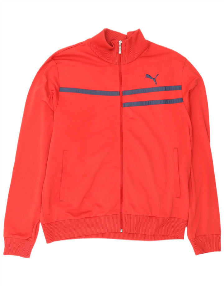 Puma muška gornja jakna od trenirke 2XL, crveni poliester
