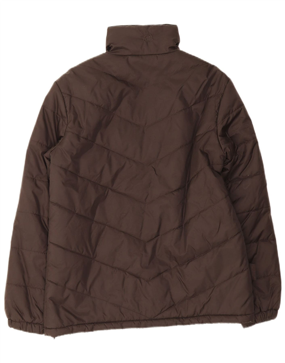 Mountain Essentials ženska prevelika podstavljena jakna UK 10 Small Brown