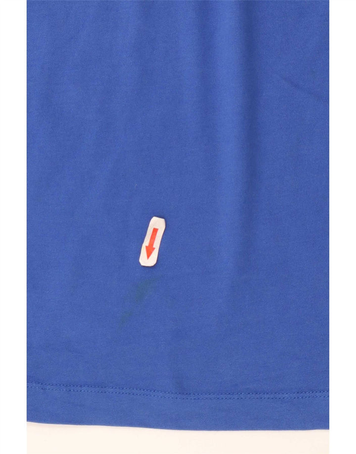 Nike Dri Fit majica kratkih rukava Srednje plavi pamuk