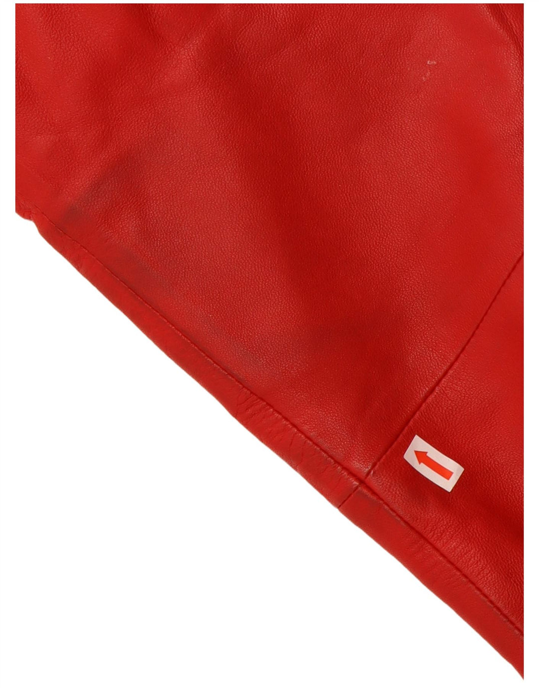 Vintage ženska kožna jakna UK 16 velika crvena koža