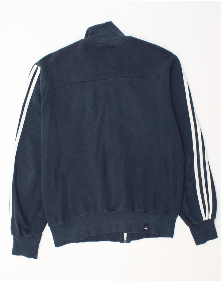 Adidas muška puna trenirka UK 38/40 srednje tamnoplavi pamuk