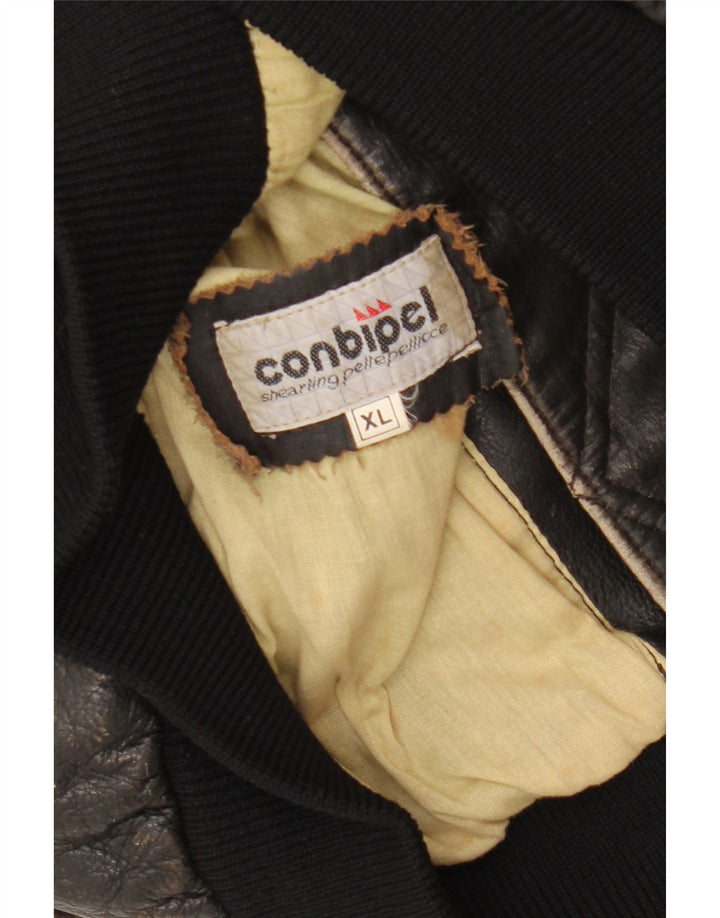 CONBIPEL Ženska kožna jakna UK 18 XL crna koža