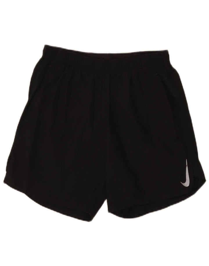 Nike muške Dri Fit sportske kratke hlače srednje crne boje od poliestera