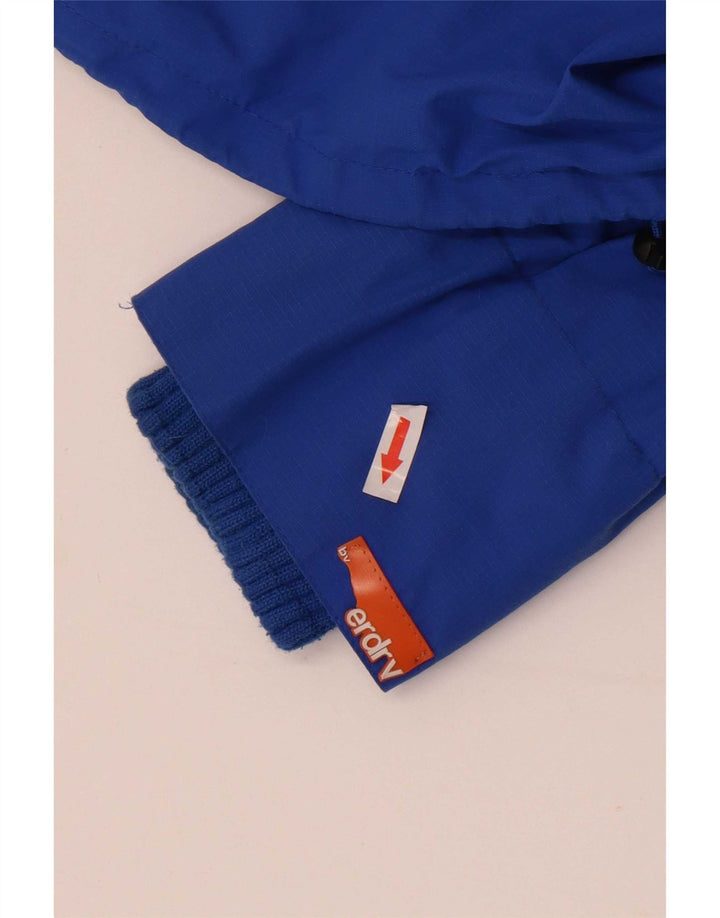 Superdry ženska kišna jakna UK 12 srednje plavi najlon