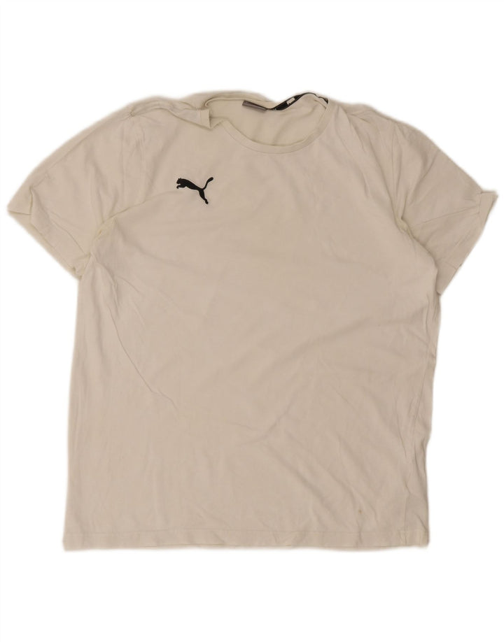 Puma muška majica kratkih rukava Large White Cotton