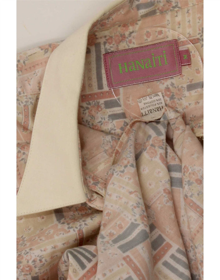 HANAITI Ženska košulja UK 14 srednje raznobojni patchwork poliester