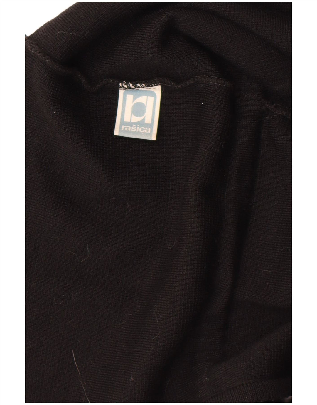 RASICA Ženski džemper bez rukava UK 12 Srednje crni