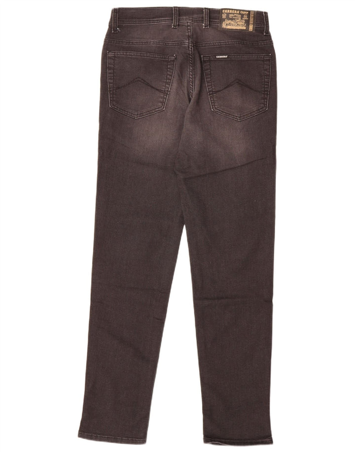 Carrera Mens 700 Regular Straight Jeans W31 L32 Sivi pamuk