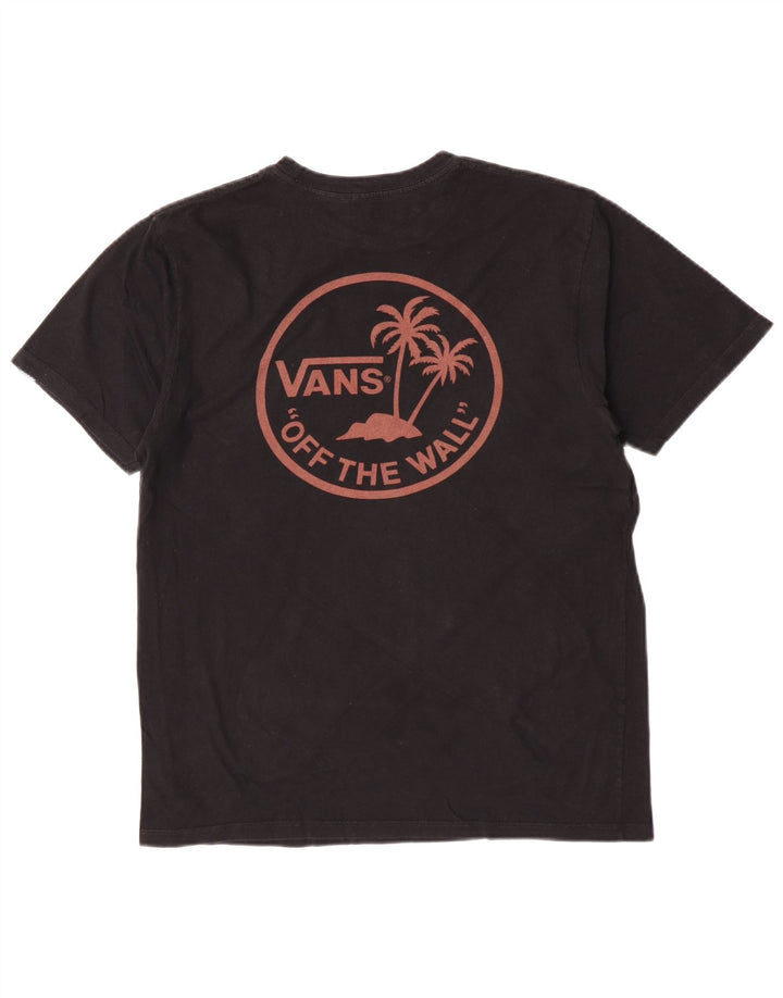 Vans muška majica kratkih rukava srednje veličine crni pamuk