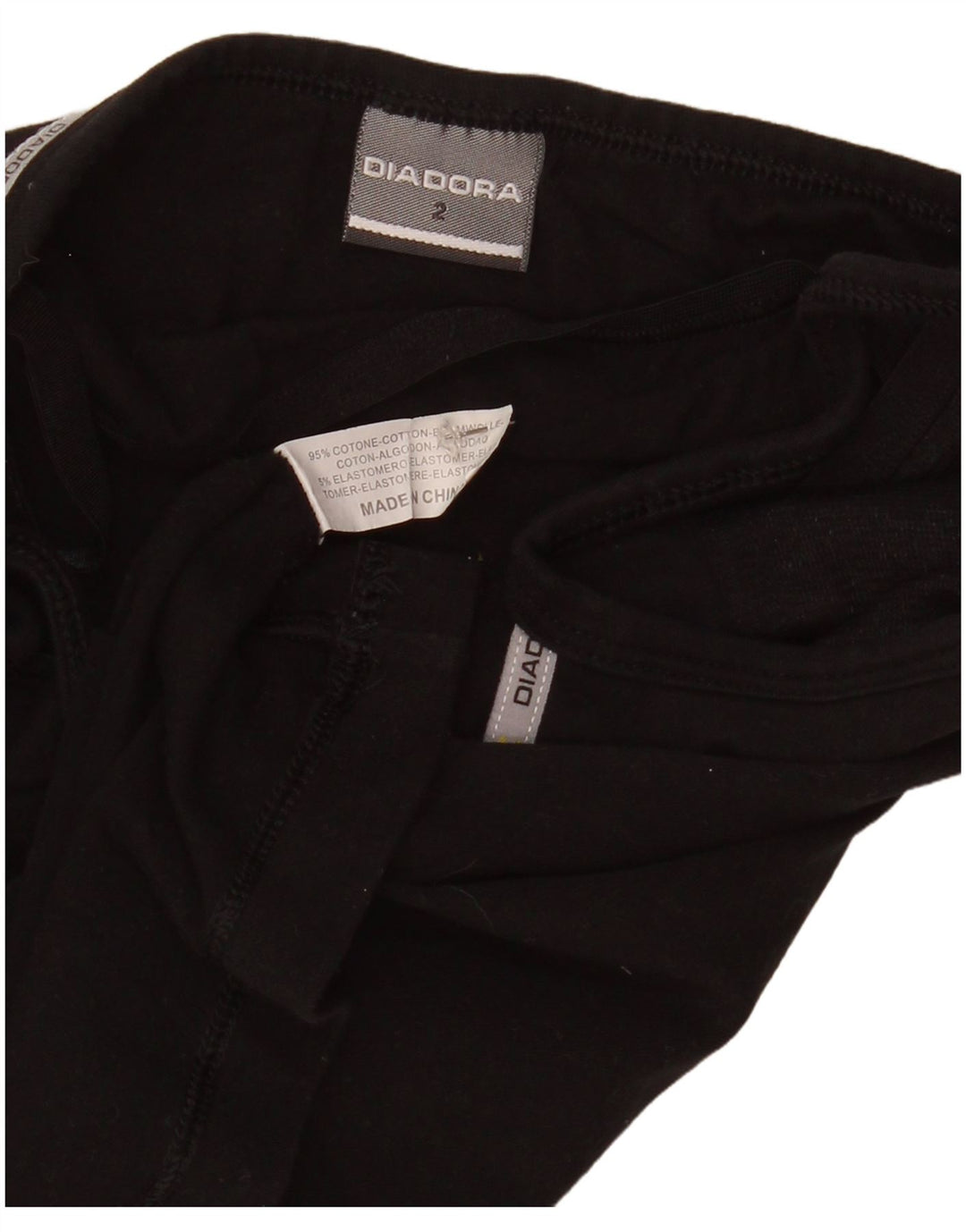 Diadora Ženski Cami Top US 2 XS crni pamuk