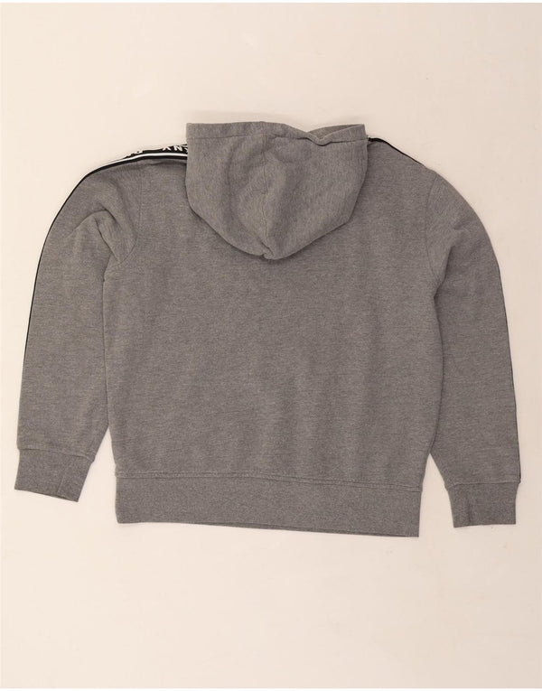 Dkny Ženska majica s kapuljačom s kapuljačom UK 14 Srednje sivi Pamuk