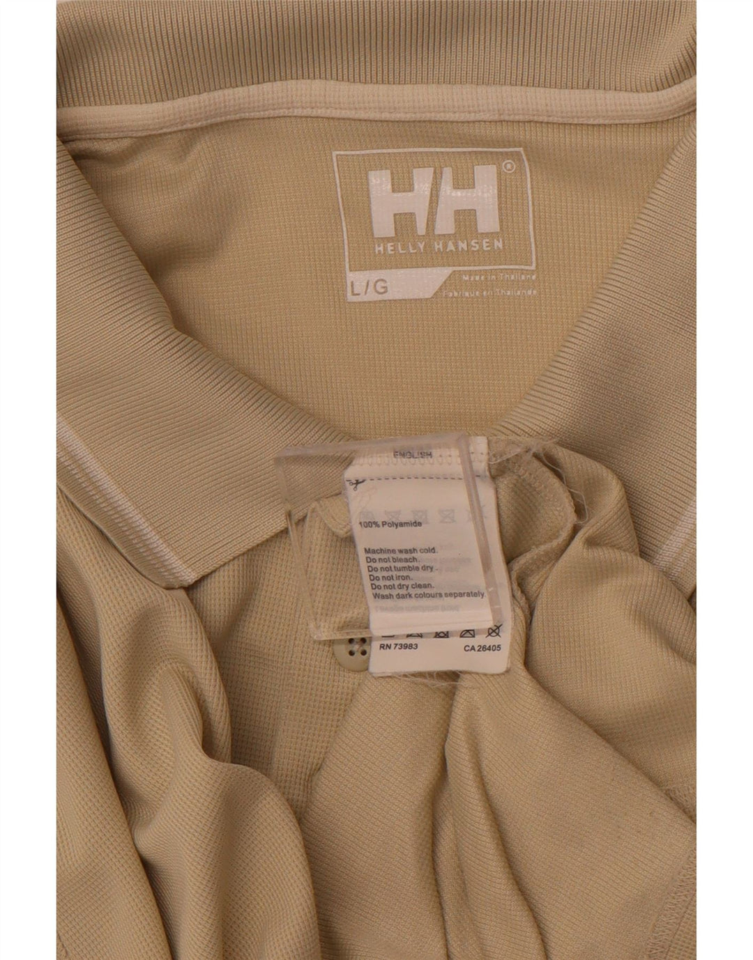 HELLY HANSEN Muška polo majica velika bež poliamid