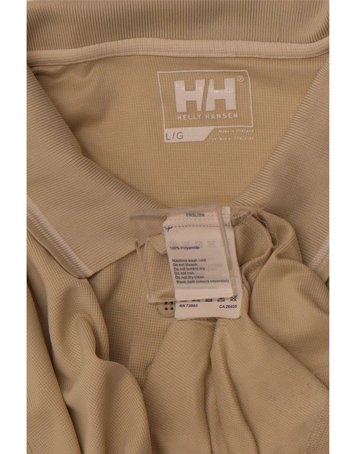 HELLY HANSEN Muška polo majica velika bež poliamid