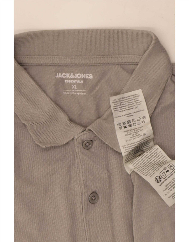 Jack & Jones muška polo majica XL sivi pamuk