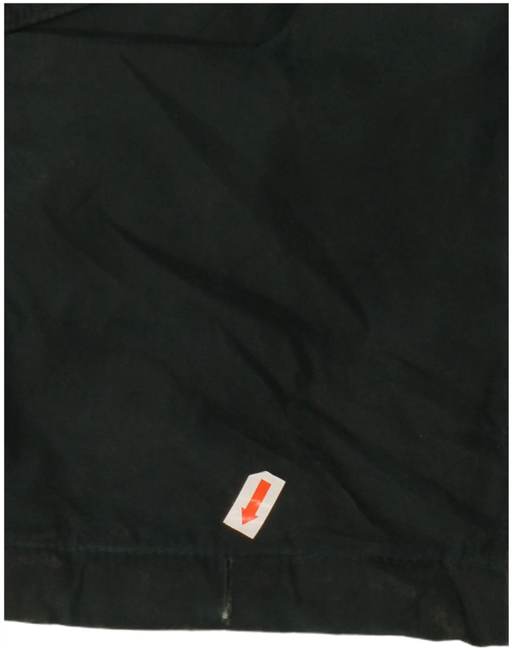 LONDON FOG Ženska vjetrovka s kapuljačom UK 14 srednje zelena poliester