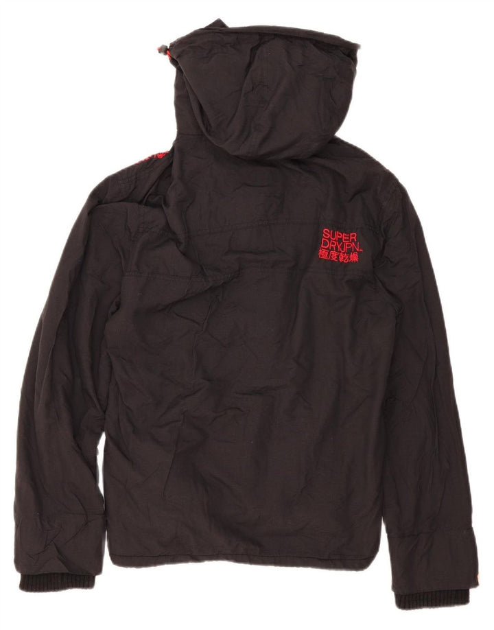 Superdry muška vjetrovka s grafičkom vjetrovkom UK 38 srednje crna