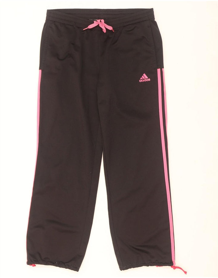 Adidas ženska trenirka s grafičkim motivima UK 12/14 Srednje crni poliester