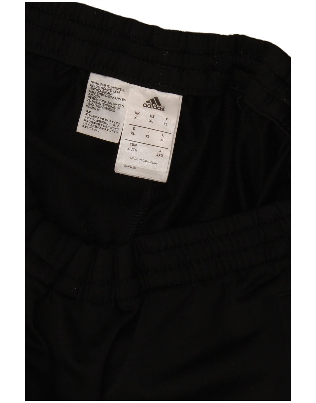 Adidas muške trenirke hlače Joggers XL crni poliester