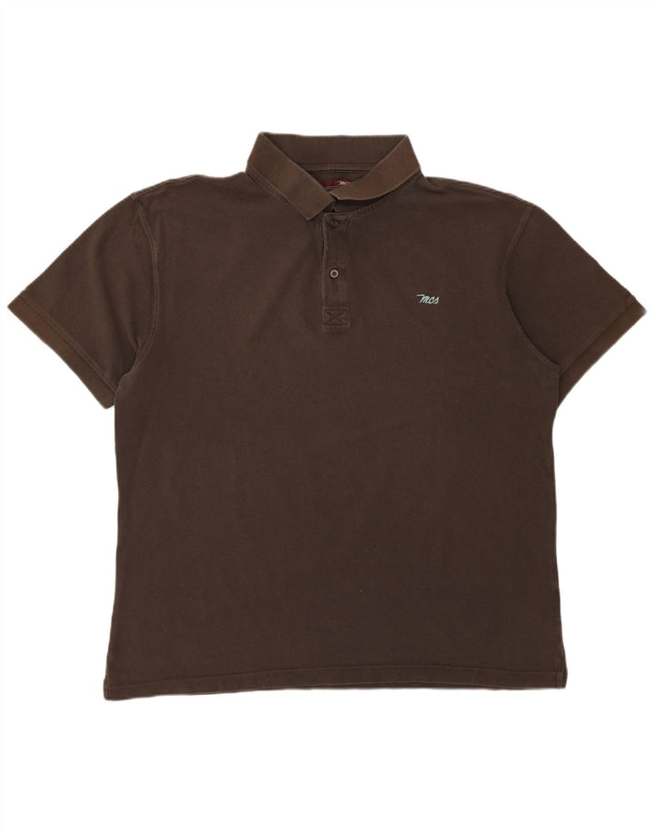 Marlboro Classics muška polo majica 2XL smeđi pamuk