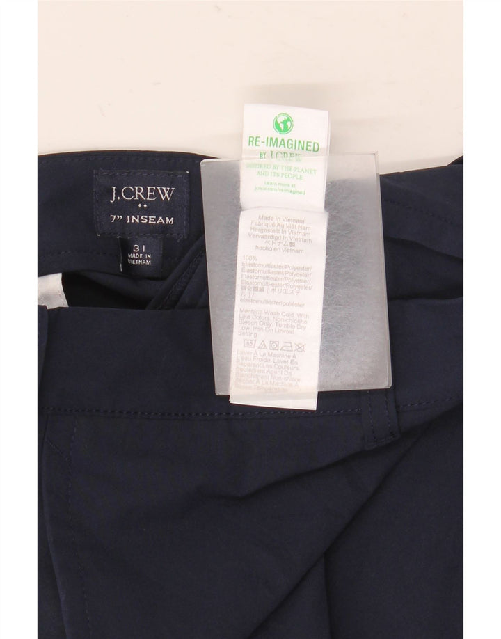J. Crew muške chino kratke hlače W31 srednje tamnoplavi poliester