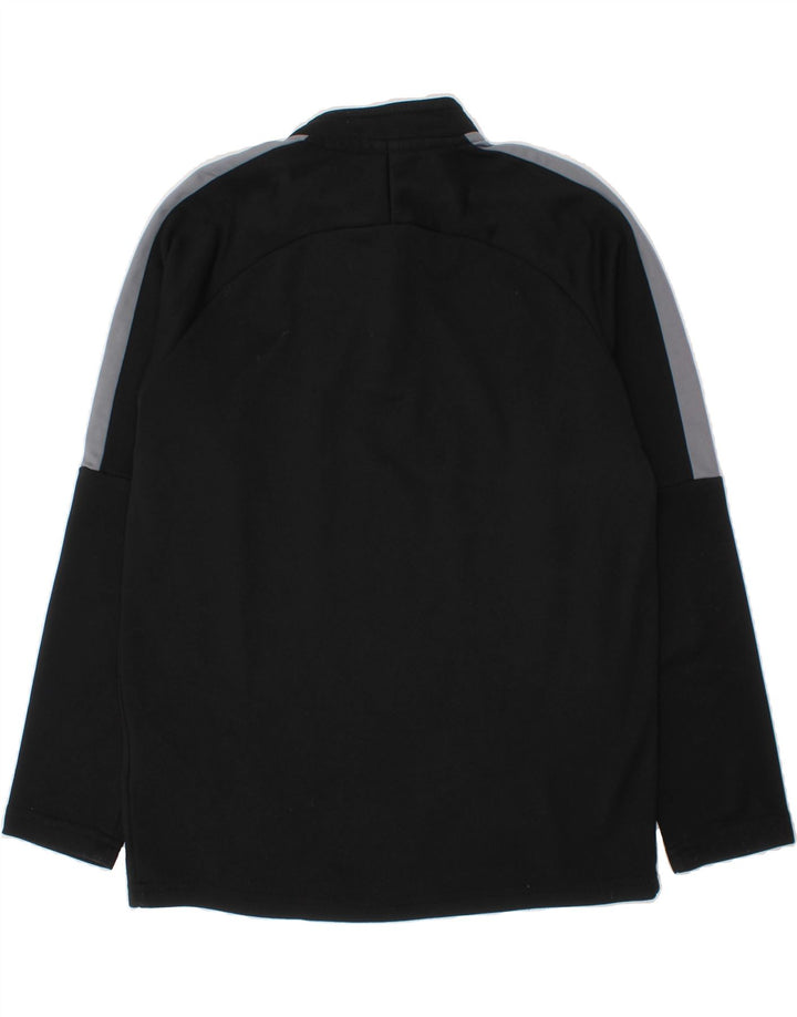 NIKE Boys Dri Fit Pullover Tracksuit Top 10-11 Years Medium Black Vintage Nike and Second-Hand Nike from Messina Hembry 