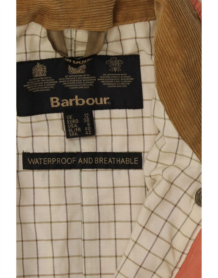 Barbour ženska jakna od voštanog pamuka UK 12 srednje ružičasta