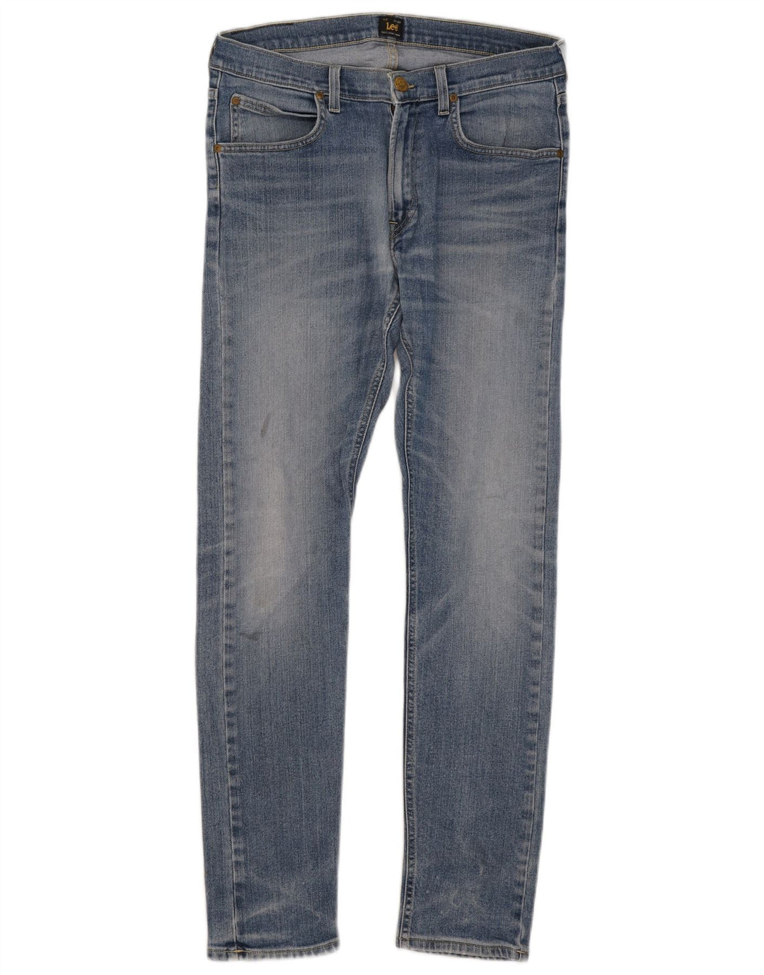 Lee Mens Luke Slim Jeans W32 L32 Plavi pamuk