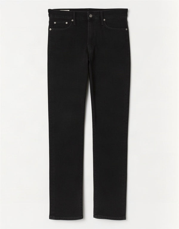 Levi's muške 502 sužene traperice W30 L32 crni pamuk