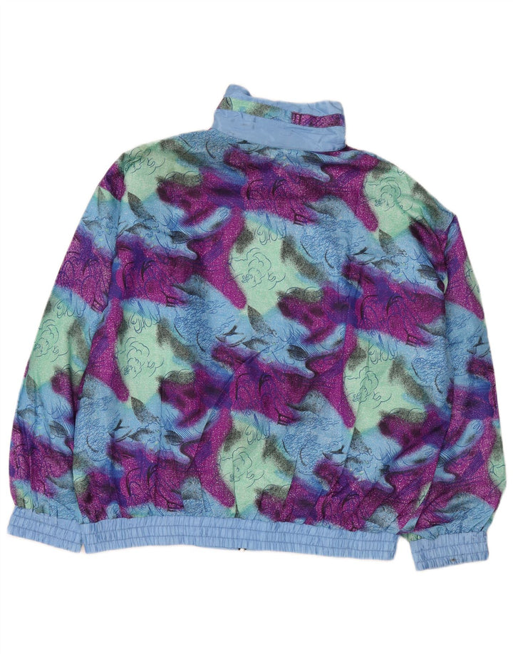 Vintage muška trenirka Gornja jakna XL višebojna vezana boja