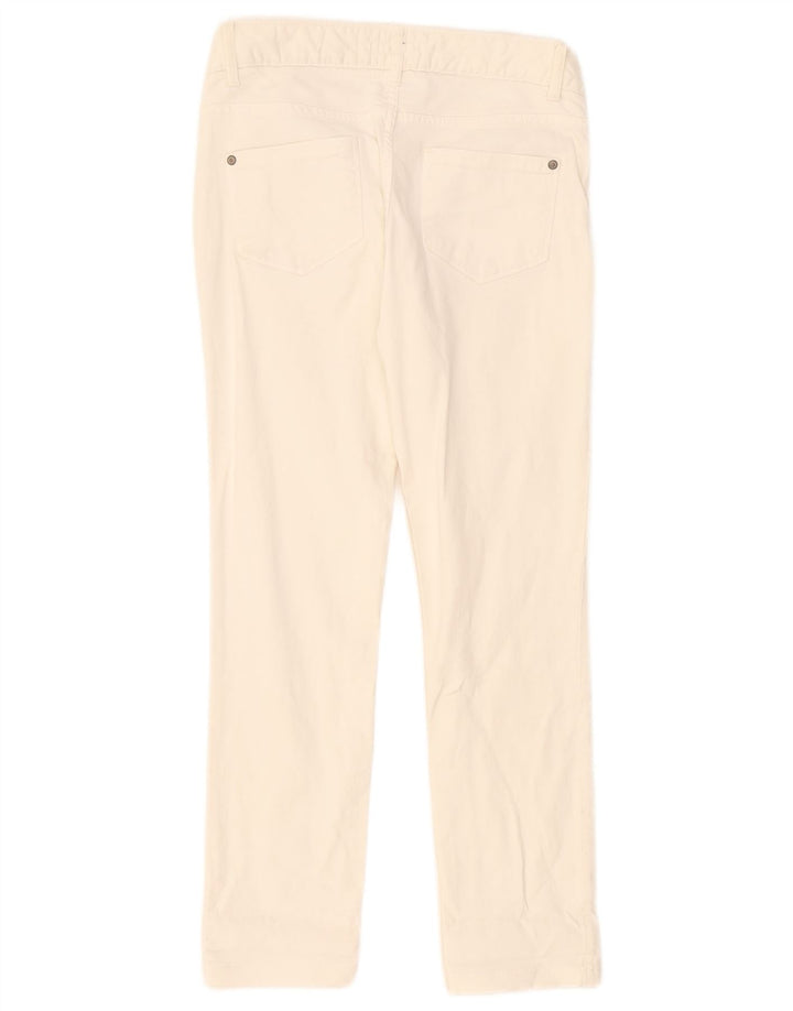 Ženske uske traperice Massimo Dutti W28 L27 Bijele