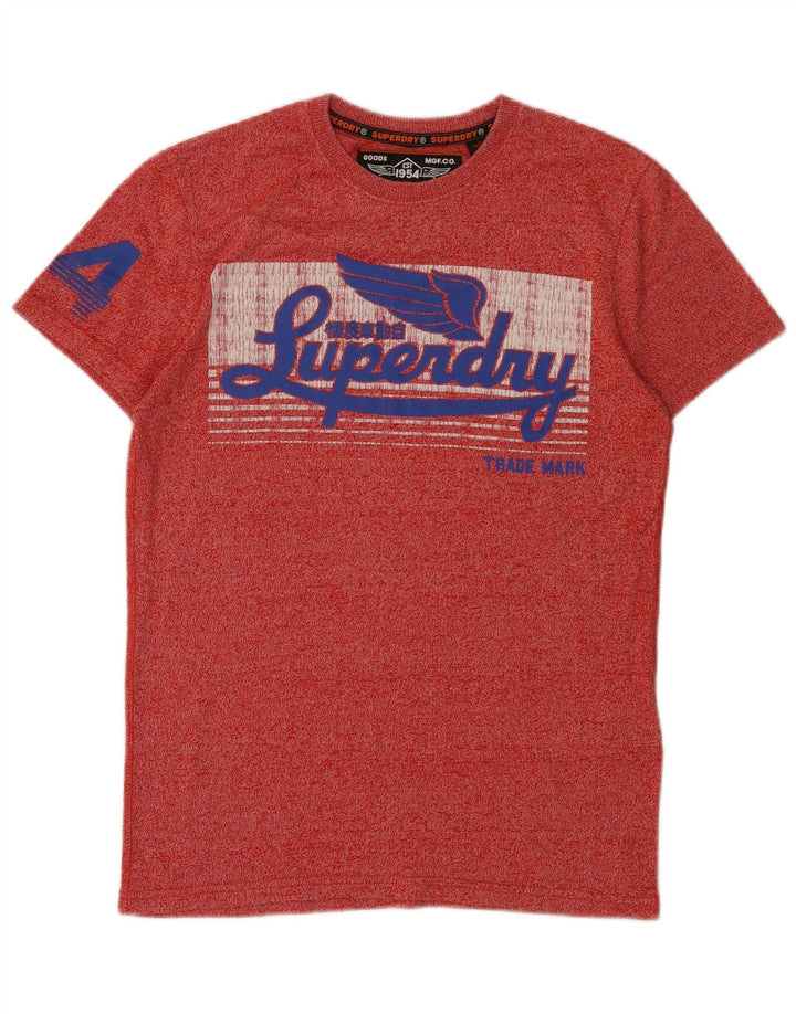 Superdry muška majica kratkih rukava s grafičkim motivima, mali crveni flekasti pamuk